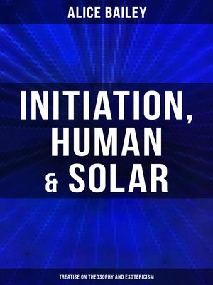 cover image of Initiation, Human & Solar